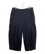 GIORGIO ARMANIジョルジョアルマーニ）の古着「シルクスラックス」｜ネイビー