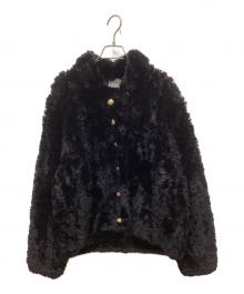 paula lishman（ポーラリシュマン）の古着「ファージャケット」｜ブラック