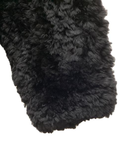 paula lishman（ポーラリシュマン）paula lishman (ポーラリシュマン) ファージャケット ブラック サイズ:Mの古着・服飾アイテム