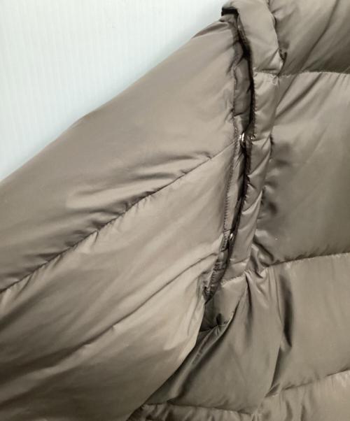 Katrin TOKYO（カトリーン トーキョー）Katrin TOKYO (カトリーン トーキョー) 2way oversize color down coat/2ウェイオーバーサイズカラーダウンコート ブラウン サイズ:freeの古着・服飾アイテム