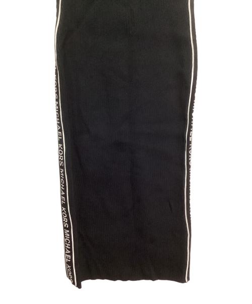 MICHAEL KORS（マイケル・コース）MICHAEL KORS (マイケル・コース) ニットノースリーブワンピース ブラック サイズ:Sの古着・服飾アイテム