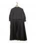 BALLSEY (ボールジィ) スパンブロード バックプリーツシャツワンピース グレー サイズ:36：9000円