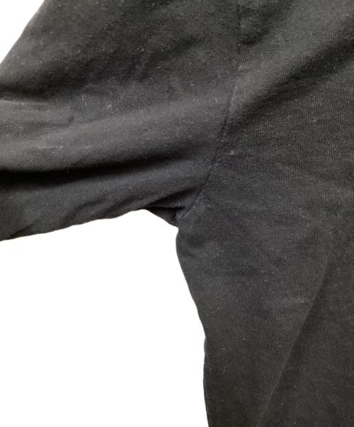 PLAY COMME des GARCONS（プレイコムデギャルソン）PLAY COMME des GARCONS (プレイコムデギャルソン) ワンポイントワッペンカットソー ブラック サイズ:Mの古着・服飾アイテム