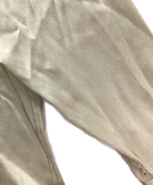 6(ROKU) BEAUTY&YOUTH（ロク ビューティーアンドユース）6(ROKU) BEAUTY&YOUTH (ロク ビューティーアンドユース) SATIN GEORGETTE SHIRT/サテンジョーゼットシャツ グリーン サイズ:10の古着・服飾アイテム