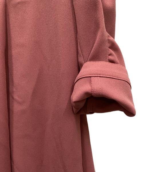 ANAYI（アナイ）ANAYI (アナイ) アムンゼンベルト付き切り替え ワンピース ピンク サイズ:36の古着・服飾アイテム