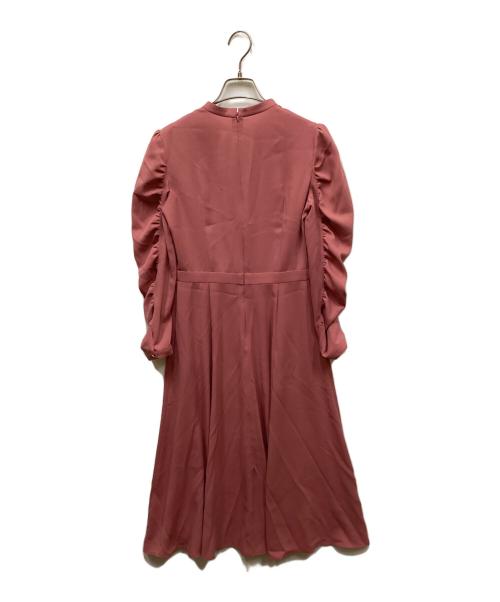 ANAYI（アナイ）ANAYI (アナイ) アムンゼンベルト付き切り替え ワンピース ピンク サイズ:36の古着・服飾アイテム