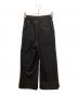 CABaN (キャバン) ウールツイル ワイドパンツ ブラック サイズ:xs：7000円