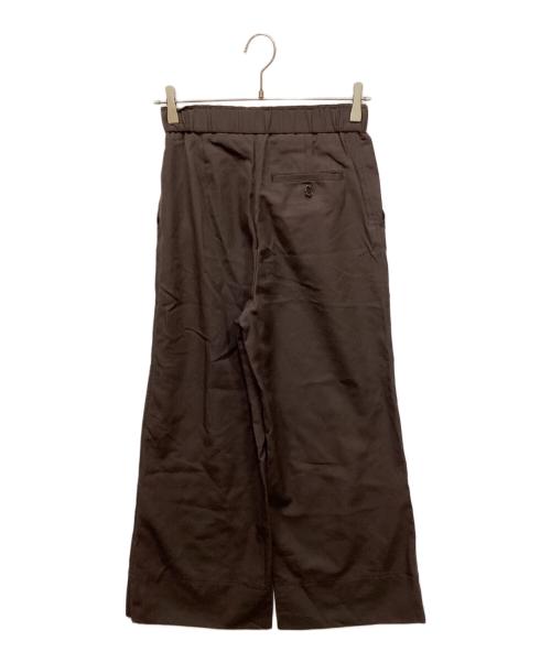 CABAN（キャバン）CABaN (キャバン) ウールツイル ワイドパンツ ブラウン サイズ:XSの古着・服飾アイテム