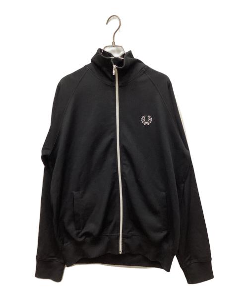 FRED PERRY（フレッドペリー）FRED PERRY (フレッドペリー) コットン×ポリトラックジャケット ブラック サイズ:Mの古着・服飾アイテム
