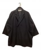 BASISBROEKバージスブルック）の古着「エッグコート」｜ブラック