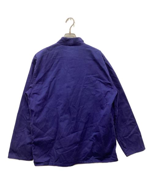 VINTAGE（ヴィンテージ）VINTAGE (ヴィンテージ) ユーロワークジャケット ブルー サイズ:52の古着・服飾アイテム