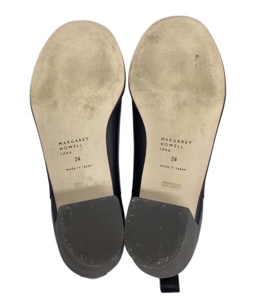 MARGARET HOWELL idea（マーガレット ハウエル アイディア）MARGARET HOWELL idea (マーガレット ハウエル アイディア) サイドゴアブーツ ブラック サイズ:24の古着・服飾アイテム