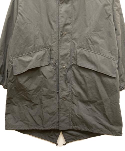 MHL（エムエイチエル）MHL (エムエイチエル) WASHED COTTON NYLON スノーパーカー グレー サイズ:Lの古着・服飾アイテム