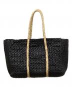 MAISON N.H PARISメゾン・エヌ・アッシュ・パリ）の古着「カゴバッグ」｜ブラック