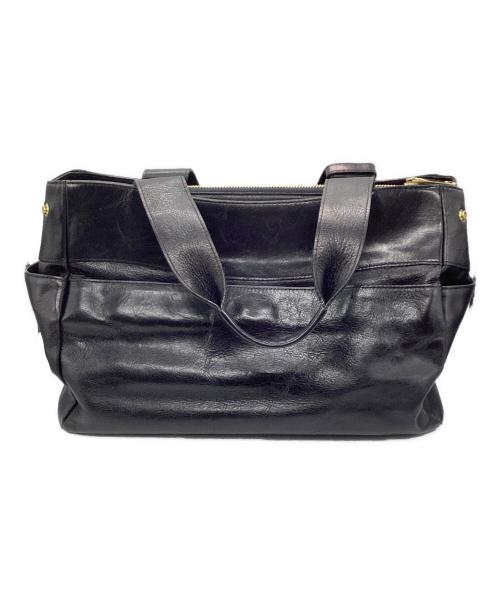 A.D.M.J.（エーディーエムジェイ）A.D.M.J. (エーディーエムジェイ) ハンドバッグ ブラックの古着・服飾アイテム