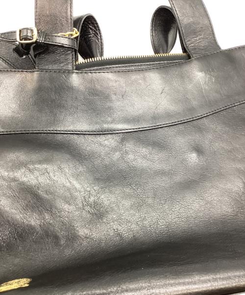 A.D.M.J.（エーディーエムジェイ）A.D.M.J. (エーディーエムジェイ) ハンドバッグ ブラックの古着・服飾アイテム