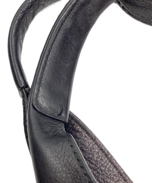 A.D.M.J.（エーディーエムジェイ）A.D.M.J. (エーディーエムジェイ) ハンドバッグ ブラックの古着・服飾アイテム