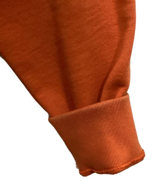 stussy（ステューシー）stussy (ステューシー) ピース×ドルマークスウェットMA-1 オレンジ サイズ:Mの古着・服飾アイテム