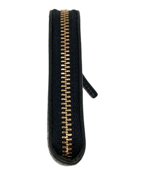 土屋鞄（ツチヤカバン）土屋鞄 (ツチヤカバン) ラウンドファスナー財布 ブラックの古着・服飾アイテム