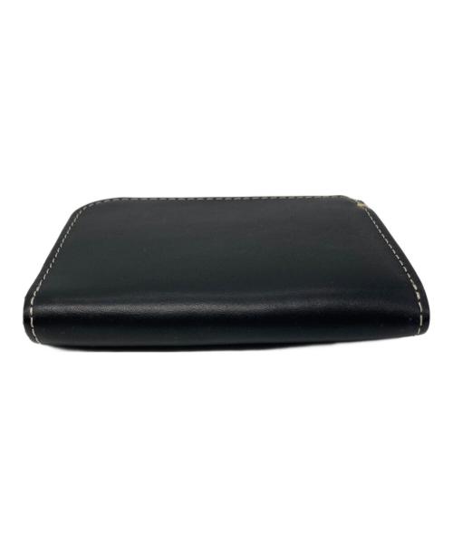 土屋鞄（ツチヤカバン）土屋鞄 (ツチヤカバン) ラウンドファスナー財布 ブラックの古着・服飾アイテム