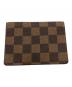 LOUIS VUITTON (ルイ ヴィトン) パスケース ブラウン：8000円
