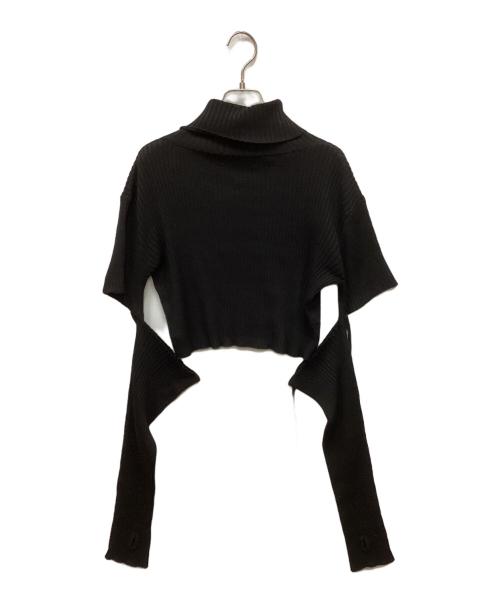 ANDMARY（アンドマリー）ANDMARY (アンドマリー) タートルネックニット ブラック サイズ:freeの古着・服飾アイテム