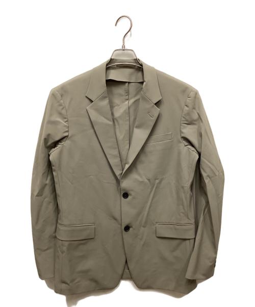 TOMORROW LAND（トゥモローランド）TOMORROW LAND (トゥモローランド) ナイロンポリウレタン シングルブレステッド2Bジャケット グリーン サイズ:48の古着・服飾アイテム