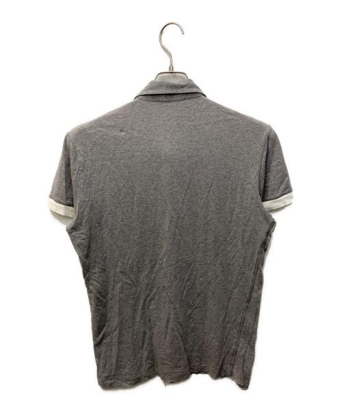 DOLCE & GABBANA（ドルチェ＆ガッバーナ）DOLCE & GABBANA (ドルチェ＆ガッバーナ) ポロシャツ グレー サイズ:46の古着・服飾アイテム