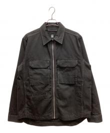 G-STAR RAW（ジースターロゥ）の古着「Zip Overshirt」｜ブラック