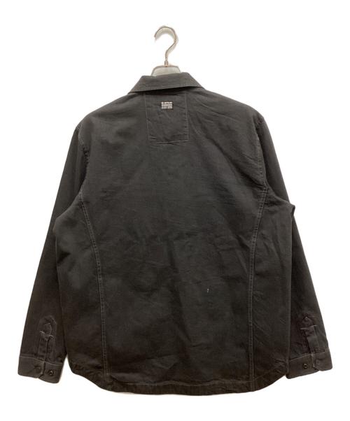 G-STAR RAW（ジースターロゥ）G-STAR RAW (ジースターロゥ) Zip Overshirt ブラック サイズ:Lの古着・服飾アイテム