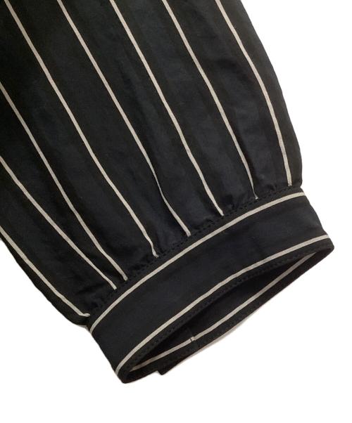 A.P.C.（アーペーセー）A.P.C. (アーペーセー) フリルシャツワンピース ブラック サイズ:34の古着・服飾アイテム