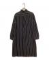 A.P.C. (アーペーセー) フリルシャツワンピース ブラック サイズ:34：4500円
