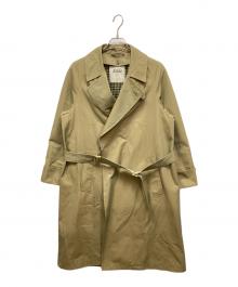 VALSTAR（ヴァルスター）の古着「コットンギャバタイロッケンコート」｜ベージュ