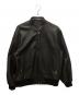 JOURNAL STANDARD（ジャーナルスタンダード）の古着「シープレザー ボンバーブルゾン」｜ブラック