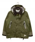 Barbour×and wanderバブアー×アンドワンダー）の古着「CORDURA event jacket/コーデュライーベントジャケット」｜グリーン