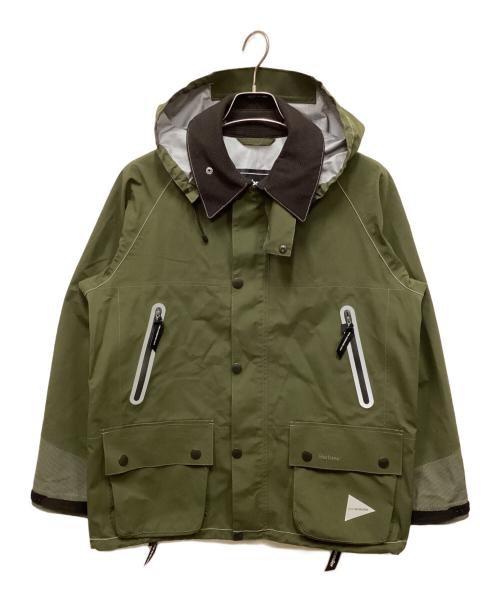 Barbour（バブアー）Barbour (バブアー) and wander (アンドワンダー) CORDURA event jacket/コーデュライーベントジャケット グリーン サイズ:2の古着・服飾アイテム