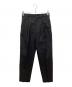 MARKAWARE（マーカウェア）の古着「PEGTOP TROUSERS ORGANIC WOOL TROPICAL/ペグトップトラウザーズオーガニックウールトロピカル」｜ブラック
