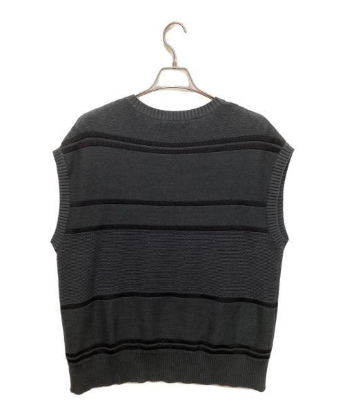 COGNOMEN（コグノーメン）COGNOMEN (コグノーメン) ニットベスト ブラック サイズ:Mの古着・服飾アイテム
