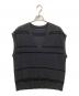 COGNOMEN（コグノーメン）の古着「ニットベスト」｜ブラック