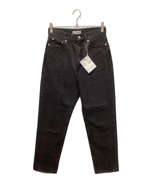 SOFTHYPHEN（ソフトハイフン）SOFTHYPHEN (ソフトハイフン) TAPERED FIT JEANS ブラック サイズ:W26 未使用品の古着・服飾アイテム