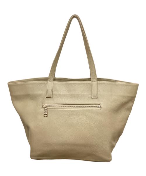 SALON DE ALFURD（サロン・ド・アルファード）SALON DE ALFURD (サロン・ド・アルファード) スマイルジャグジートート ベージュの古着・服飾アイテム