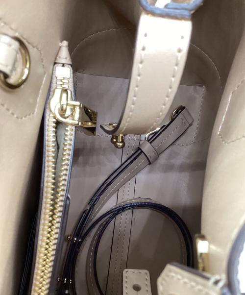 MICHAEL KORS（マイケル・コース）MICHAEL KORS (マイケル・コース) 2WAYバッグ ベージュの古着・服飾アイテム