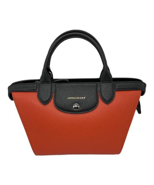 LONGCHAMP（ロンシャン）LONGCHAMP (ロンシャン) ル・プリアージュ・エリタージュ オレンジの古着・服飾アイテム