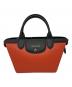 LONGCHAMP（ロンシャン）の古着「ル・プリアージュ・エリタージュ」｜オレンジ