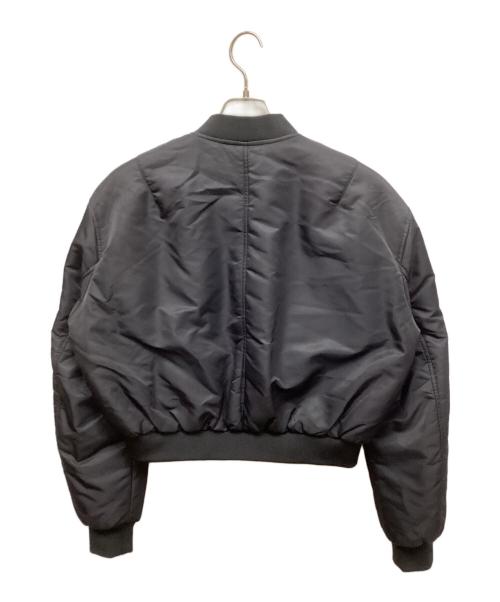 ZARA（ザラ）ZARA (ザラ) MA-1ジャケット ブラック サイズ:Mの古着・服飾アイテム