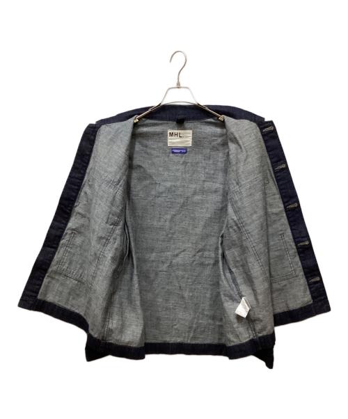 MHL（エムエイチエル）MHL (エムエイチエル) デニムジャケット インディゴ サイズ:40の古着・服飾アイテム