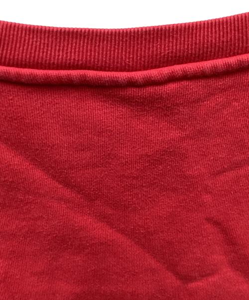 F.C.R.B.（エフシーレアルブリストル）F.C.R.B. (エフシーレアルブリストル) SMALL LOGO CREWNECK SWEAT レッド サイズ:Sの古着・服飾アイテム