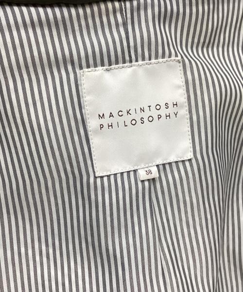 MACKINTOSH PHILOSOPHY（マッキントッシュ フィロソフィー）MACKINTOSH PHILOSOPHY (マッキントッシュ フィロソフィー) ロングダウンコート グレー サイズ:Mの古着・服飾アイテム