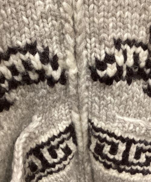 KANATA（カナタ）KANATA (カナタ) カウチンニットカーディガン ベージュ サイズ:不明の古着・服飾アイテム