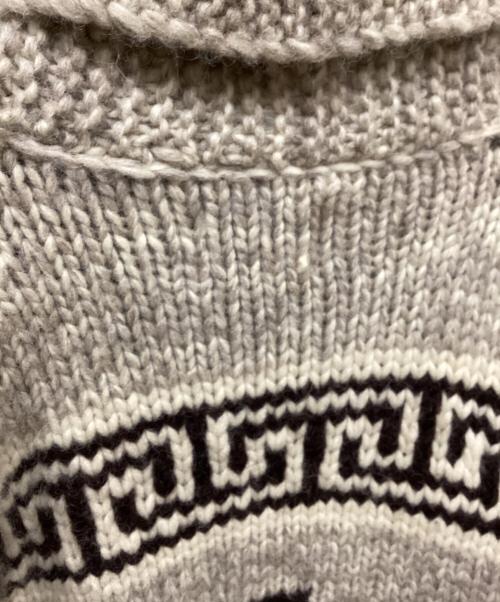 KANATA（カナタ）KANATA (カナタ) カウチンニットカーディガン ベージュ サイズ:不明の古着・服飾アイテム